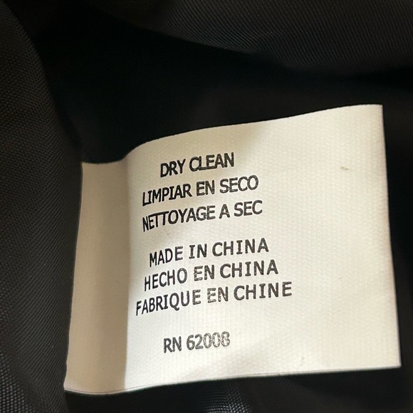 INSIGHT NEW YORK -double-breasted long Blazer Size:10 Color:Black - Picture 5 of 7